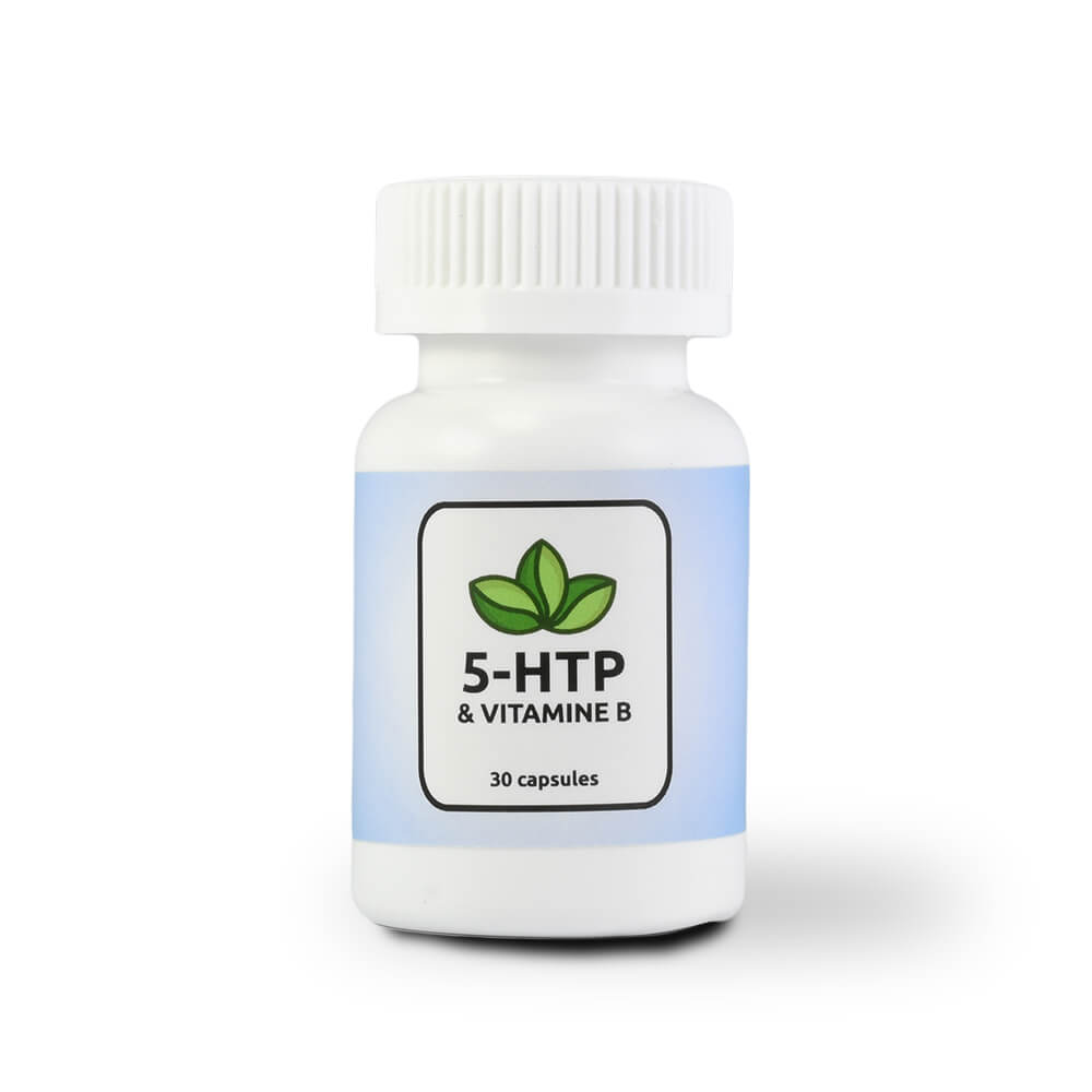 5-HTP en Vitamine B capsules – vegetarisch supplement met Griffonia
