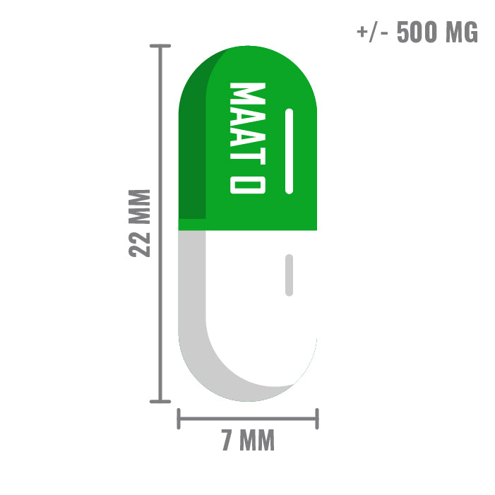 Lege Capsule Groen Wit Maat 0