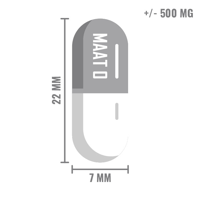Lege Capsule Transparant Maat 0