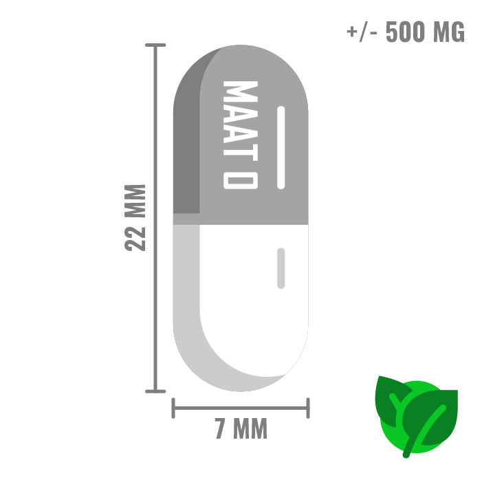 Vegetarische Capsule Maat 0 Transparant