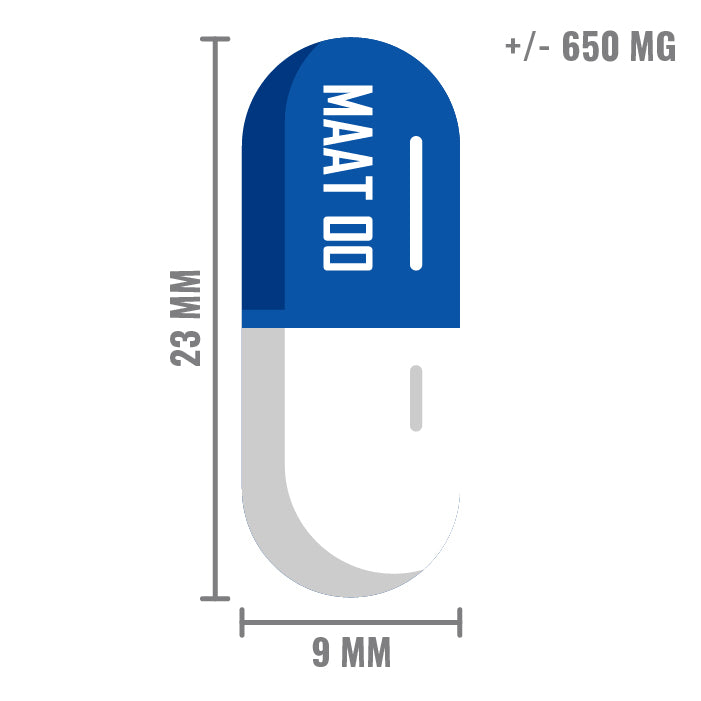 Capsule Maat 00 Blauw Wit