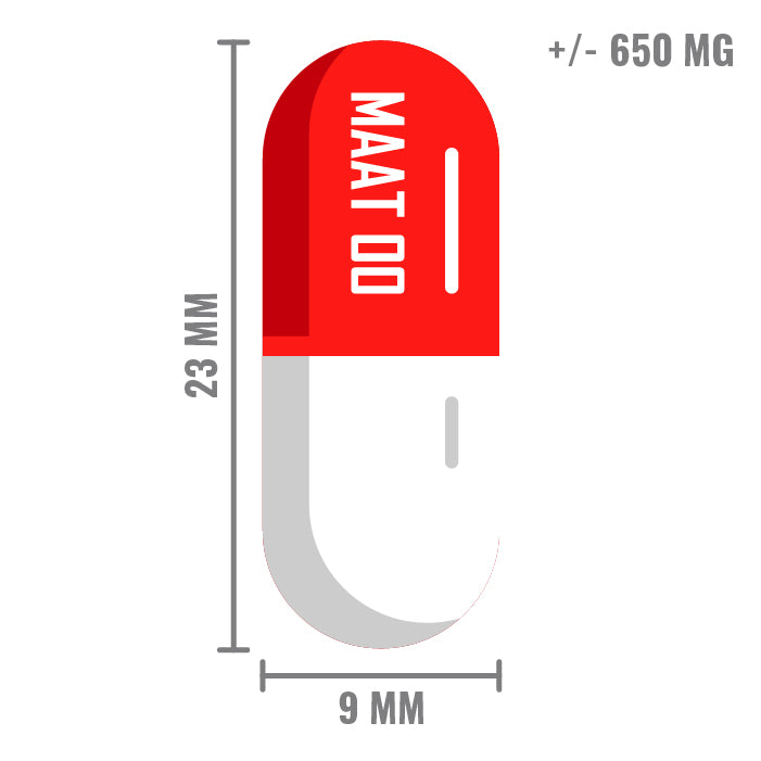 Capsule Maat 00 Rood Wit