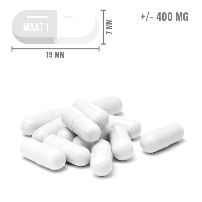 Lege Capsule Wit Maat 1