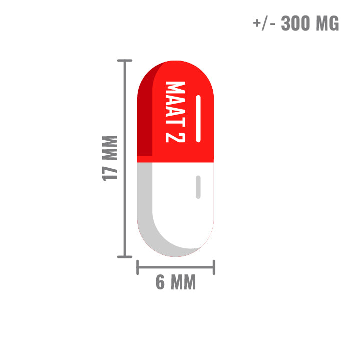 Capsule Maat 2 Rood Wit