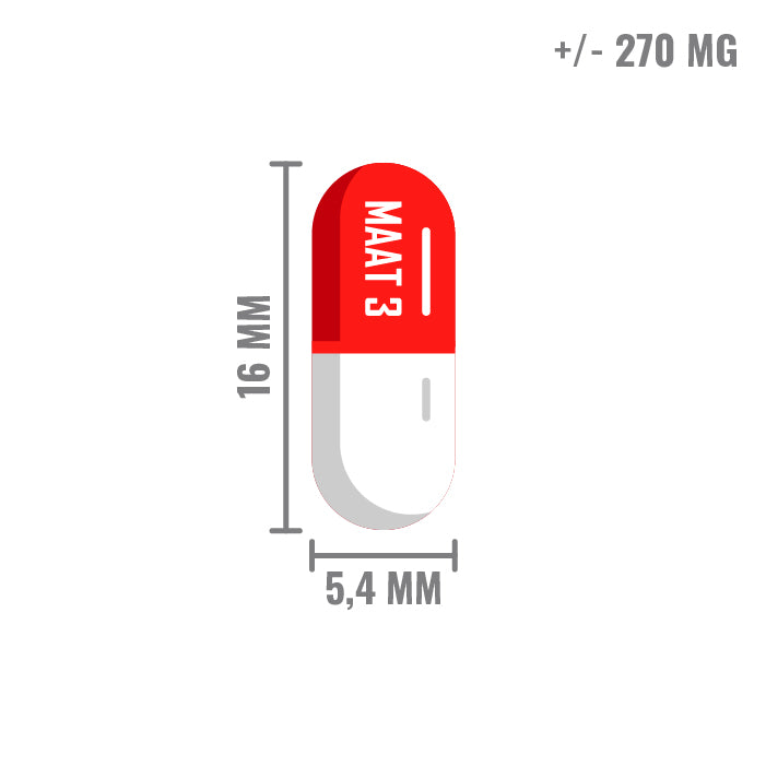 Capsule Maat 3 Rood Wit