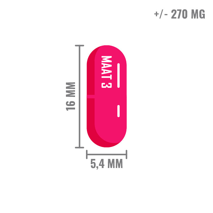 Capsule Maat 3 Roze