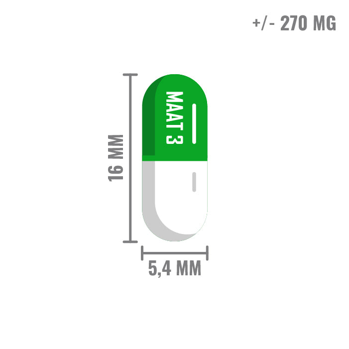 Capsules Maat 3 Groen/Wit