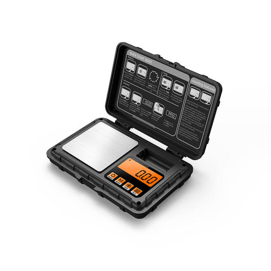 SOEM® Digitale Precisie Weegschaal 0,001 tot 50 gram Tarra functie - Pocket scale - Juweliers weegschaal - Sieraden weegschaal SOEM® Digitale Precisie Weegschaal 0,001 tot 50 gram Tarra functie - Pocket scale - Juweliers weegschaal - Sieraden weegschaal