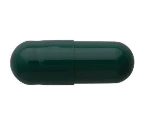 groen opaque, dark Green, Groene capsules