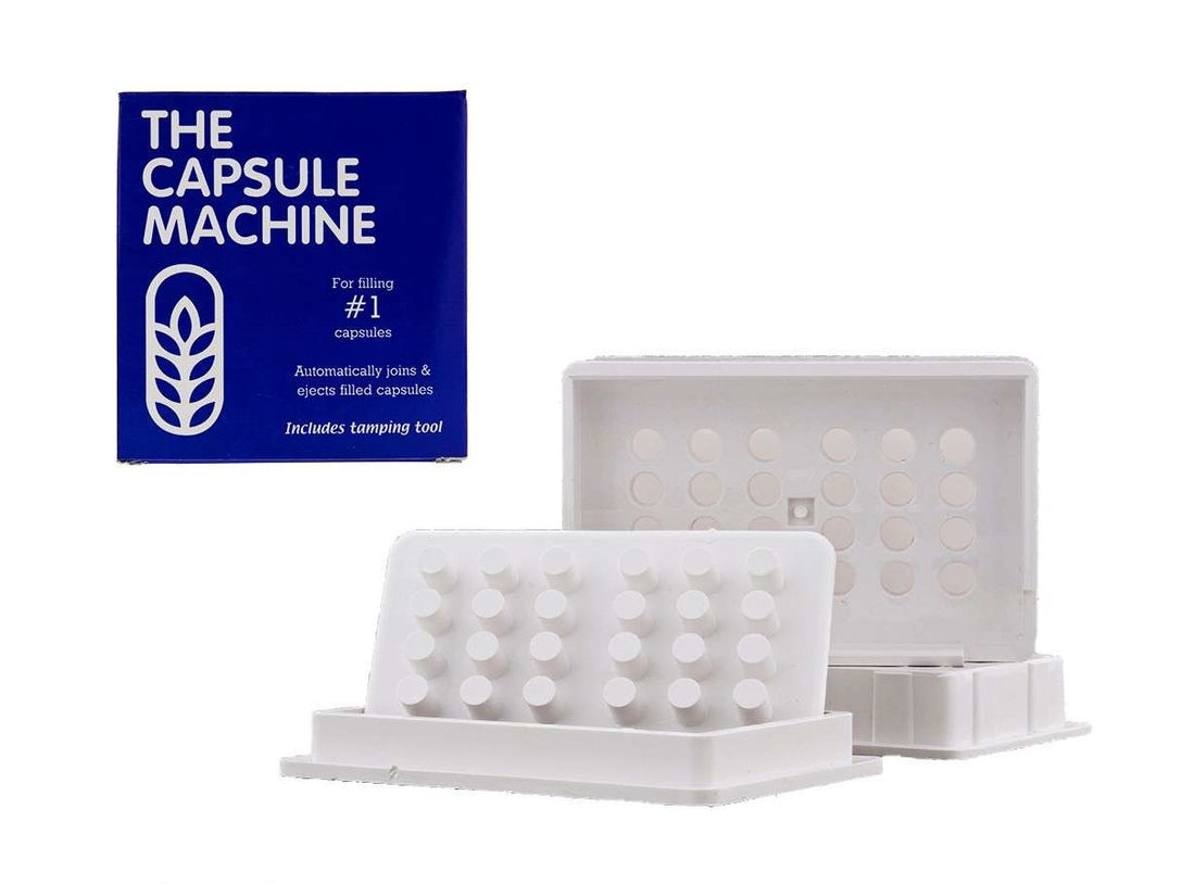 Capsuleermachine maat 1 – 24 capsules per keer vullen – Lege Capsules