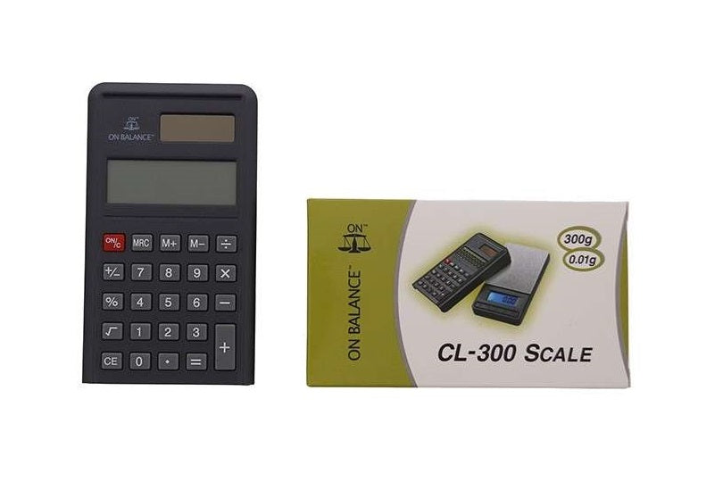 ON-BALANCE-Calculator-Scale-Black